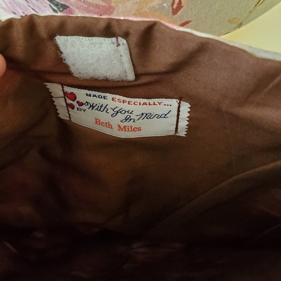 Handmade Pink Sparkle Crossbody Purse - Picture 4 of 5